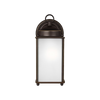 New Castle Outdoor Wall Lantern | Transitional 4-Finish Exterior Light