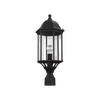 Sevier 22" Post Lantern | Classic Outdoor Post Lighting with Easy Maintenance