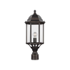 Sevier 22" Post Lantern | Classic Outdoor Post Lighting with Easy Maintenance