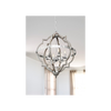 Socorro 6-Light Large Pendant | Rustic Quatrefoil Chandelier