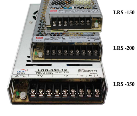 LRS Series LED Power Supply | IP20 Non-Waterproof | 35W–600W
