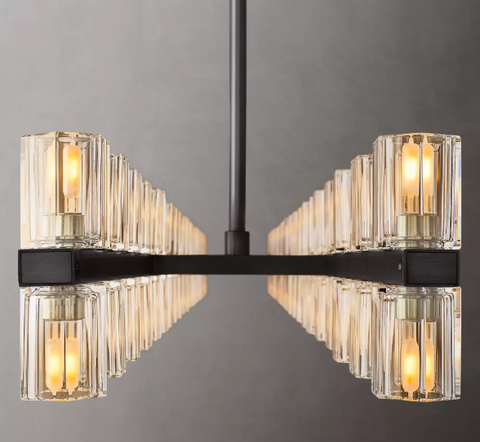 Arcachon LED Rectangular Chandelier 72"