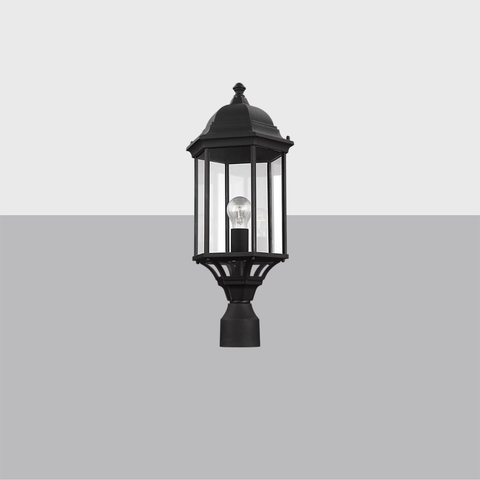 Sevier 22" Post Lantern | Classic Outdoor Post Lighting with Easy Maintenance