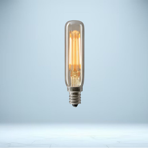 T6 Tube Amber Candelabra Filament LED Bulb 2.5W