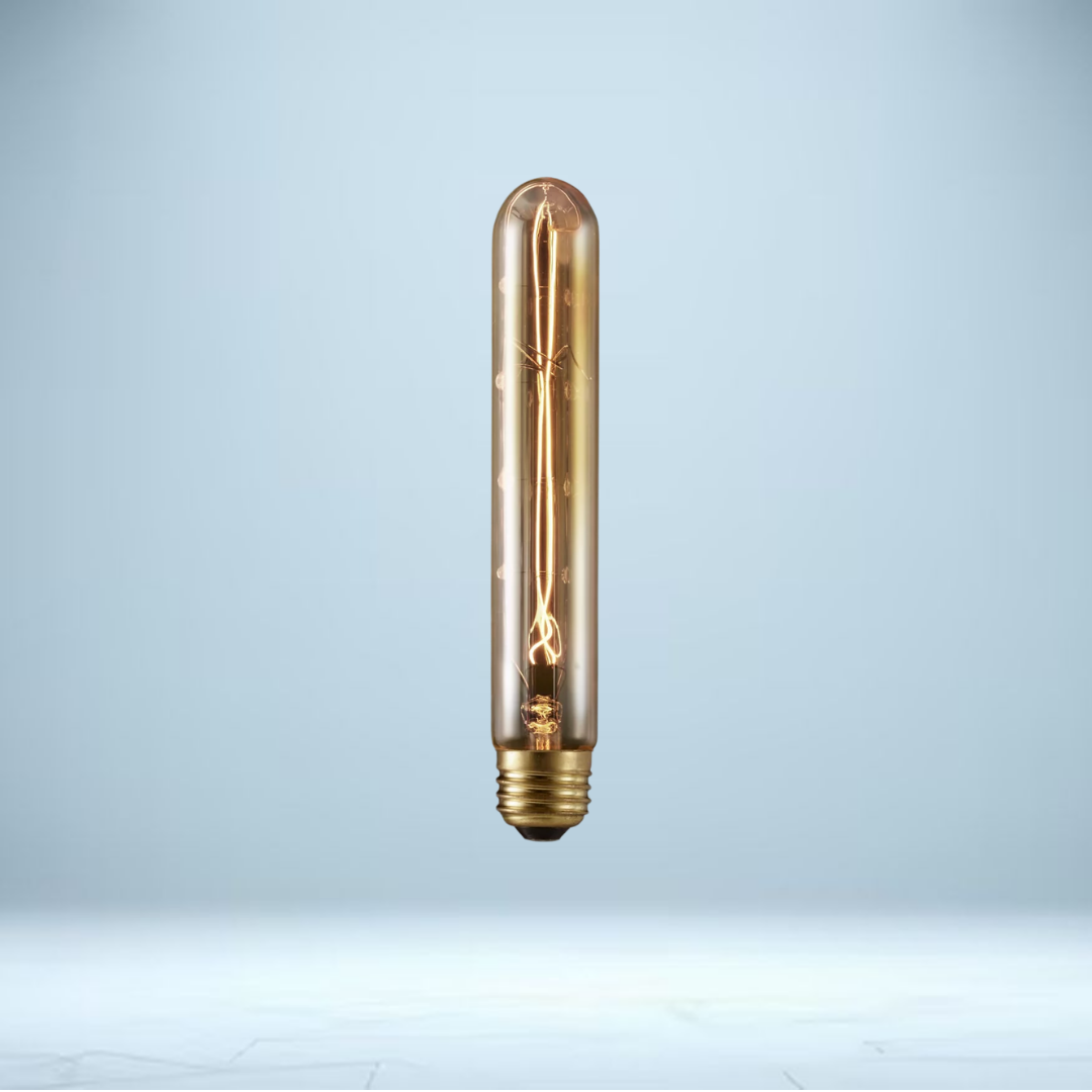 T9 7¾" Tube E26 Incandescent Bulb - 40W, Clear Glass