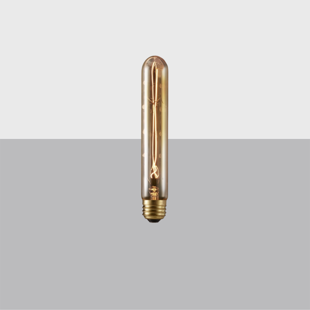 T9 7¾" Tube E26 Incandescent Bulb - 40W, Clear Glass