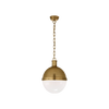 Hicks Large Pendant Light – Modern Glass Globe Ceiling Fixture