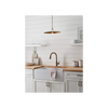 Piatto Medium Pendant | Chic Rustic Gilded LED Hanging Light