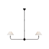 Piaf Large 2-Light Linear Pendant | Modern Luxury Fixture