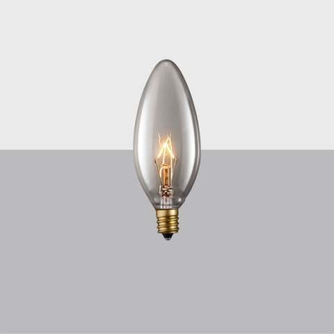 Torpedo Candelabra Incandescent Bulbs (Set of 6)