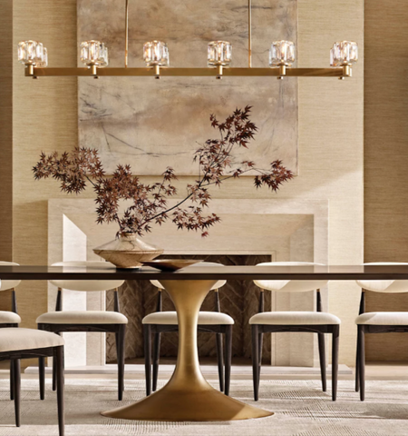 Demaret 72" Linear Chandelier | CIRC