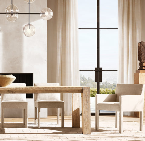 Glass Globe Linear Chandelier 72" | CIRC