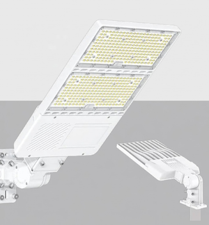 White LED Shoebox Light | A&N Bracket | 90W-400W | Photocell