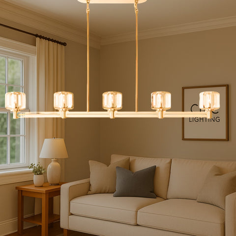 Demaret Linear Chandelier 54"