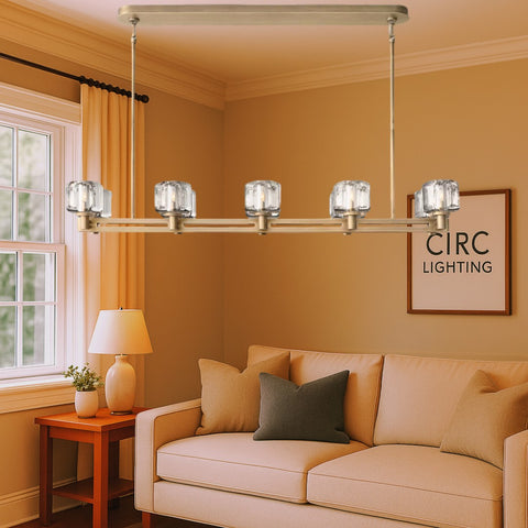 Demaret Double Linear Chandelier 54"