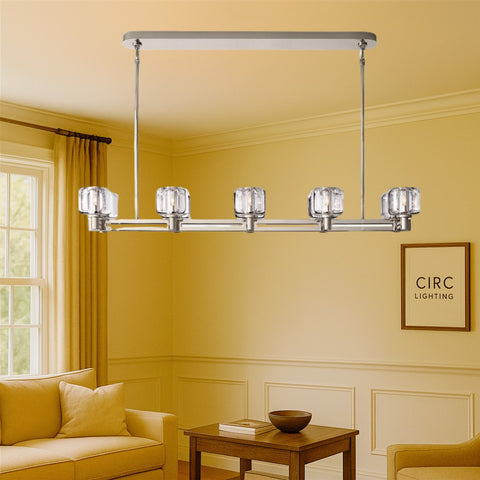 Demaret Double Linear Chandelier 54"