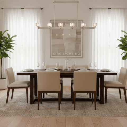 Demaret Double Linear Chandelier 72"