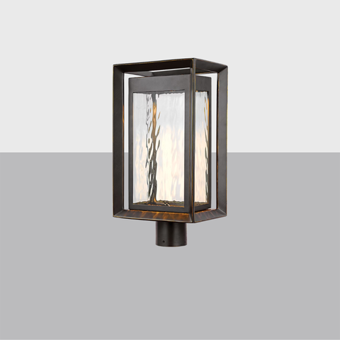 Urbandale Modern LED Post Lantern | Die-Cast Outdoor Fixture