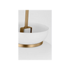 Pemberton Medium Pendant Light | Modern Minimal Steel Fixture