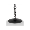 Rae 13" Glass Globe Pendant Light | Modern Industrial Fixture