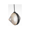 Copper Coast 15" Olive Cut Pendant Light | Luxury LED Glass Fixture