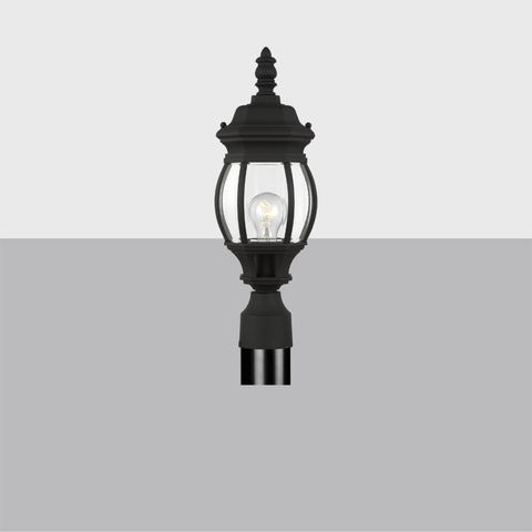 Wynfield Small Post Lantern | Classic Colonial Outdoor Lighting Fixture