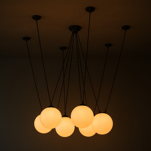 Les Acrobates de Gras Chandelier