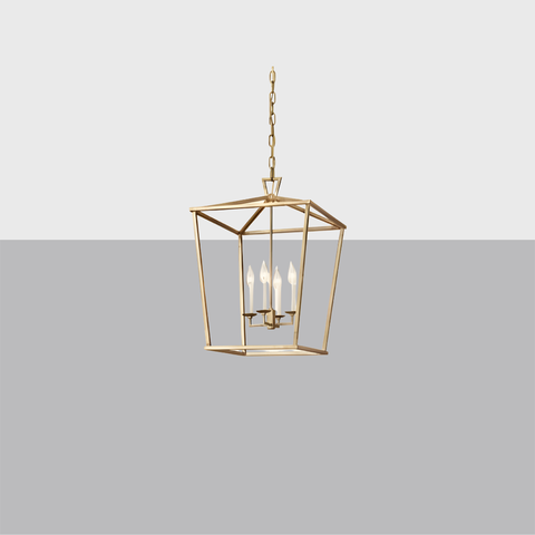 19th C. English Openwork Pendant Light