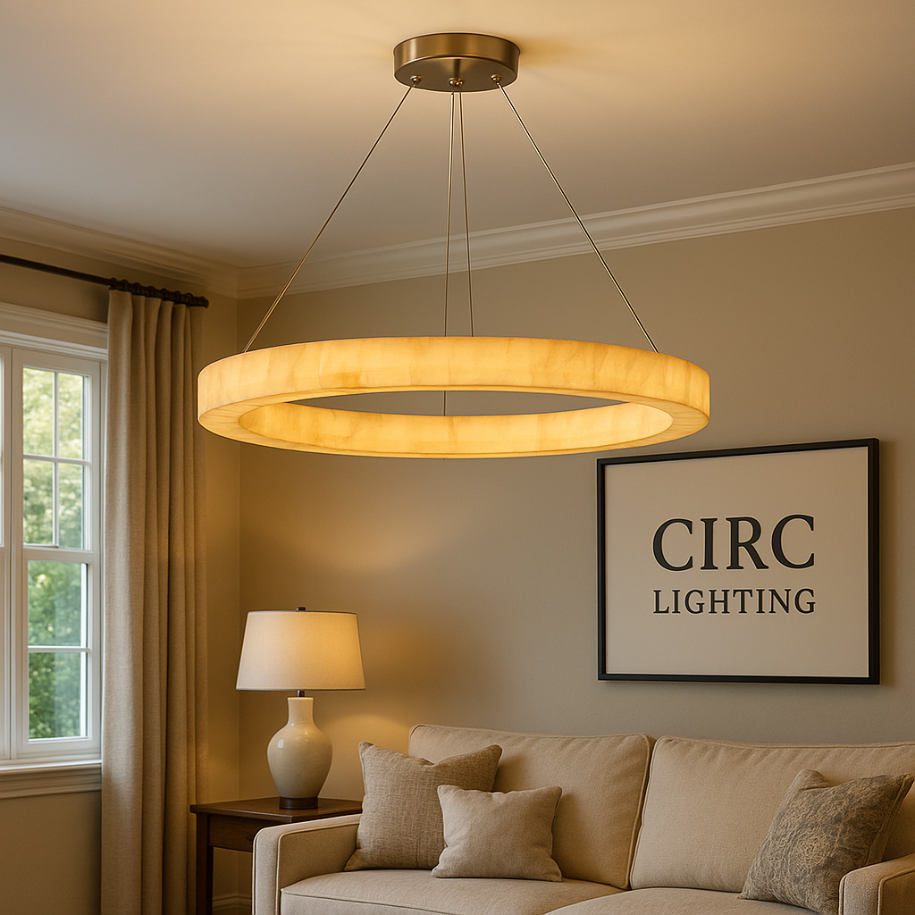 Rivage Lueur Round Chandelier 40"