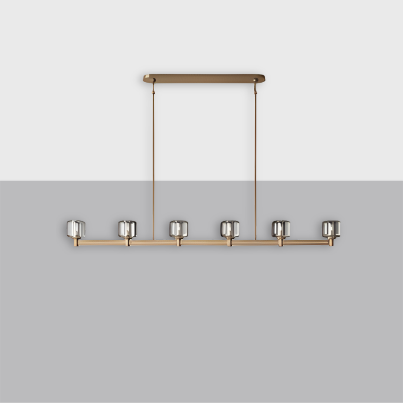 Demaret 72" Linear Chandelier | CIRC