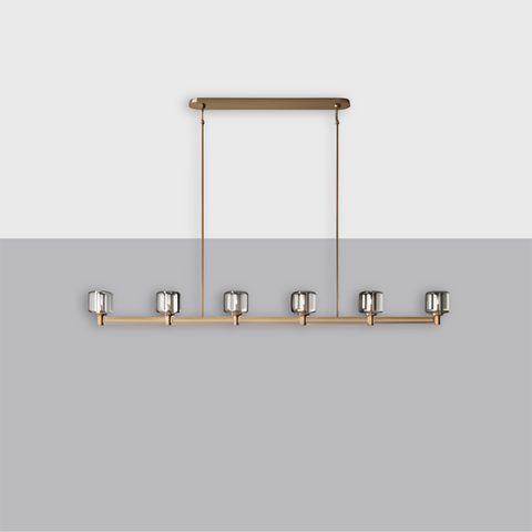 Demaret 72" Linear Chandelier | CIRC