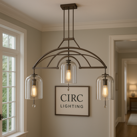 Fulcrum Round Chandelier