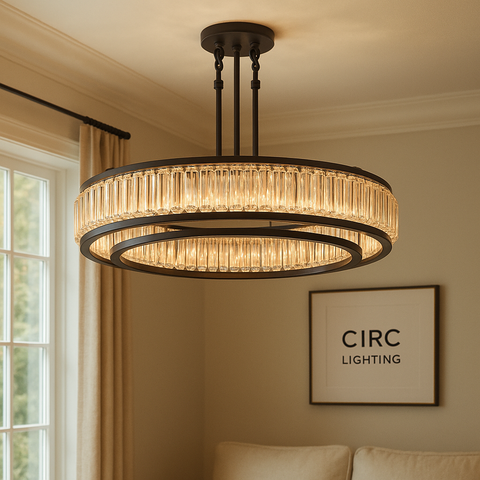 Maurier Round Chandelier 48"
