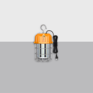 150W LED Round Work Light 5000K 100–277V Yellow with US Plug