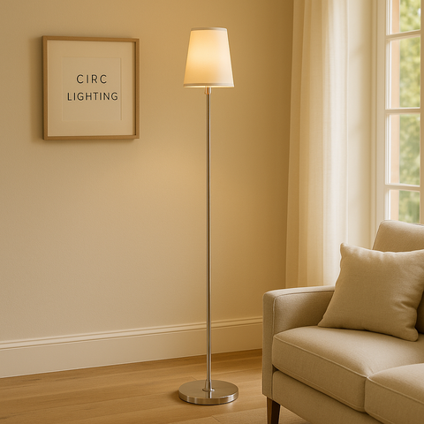 Pauillac Fabric Shade Floor Lamp