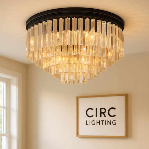 1920s Odeon Flushmount 32"