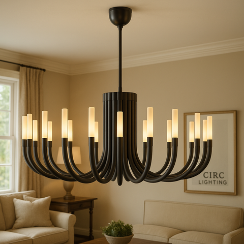 Rousseau Oval Chandelier 50"