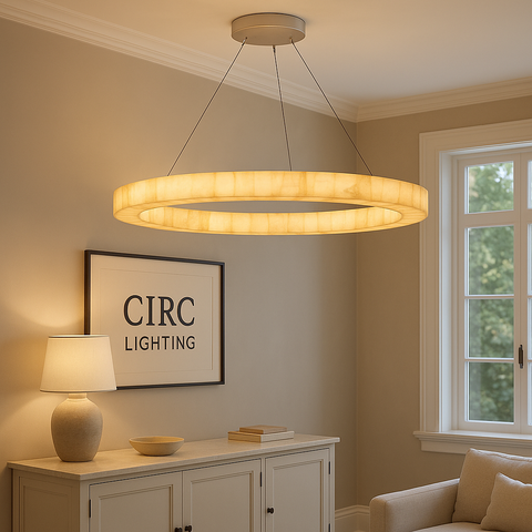 Rivage Lueur Round Chandelier 60"