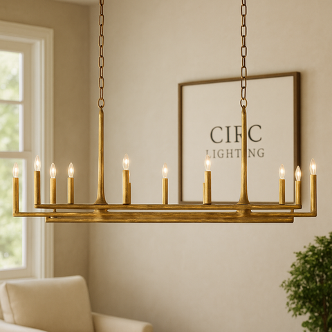 Thaddeus Linear Chandelier 72"