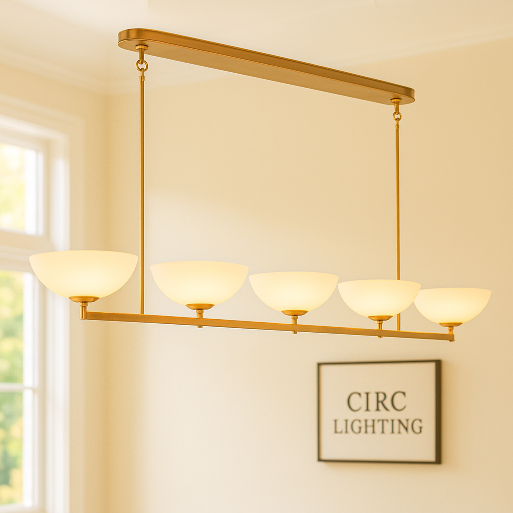 Vernet Linear Chandelier 76"