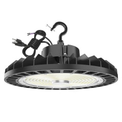 LED High Bay Light 200W Selectable CCT Tunable 4.5K/5K/5.7K Microwave Sensor 120° US Plug