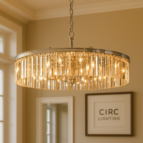 Rhys Round Chandelier 43"