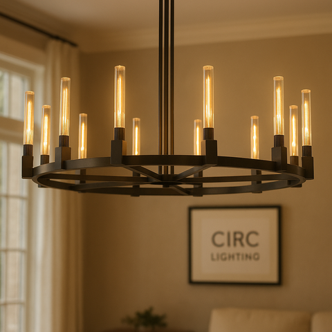 Cannele Round Chandelier 60"