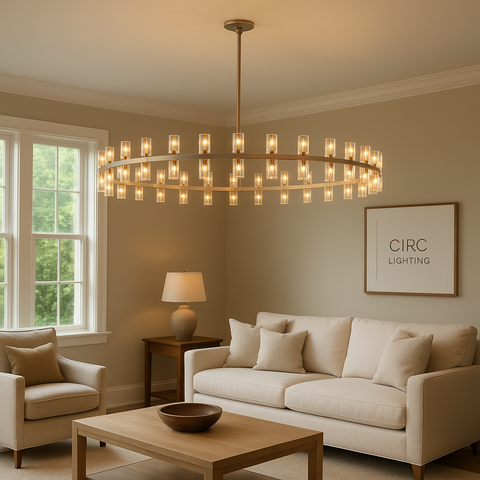 Arcachon LED Round Chandelier 60"