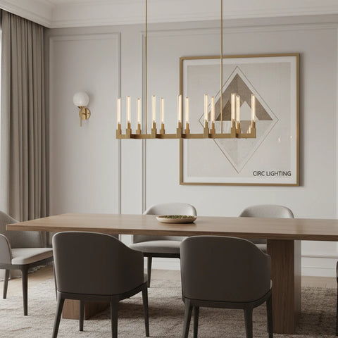 Cannele Linear Chandelier 55"