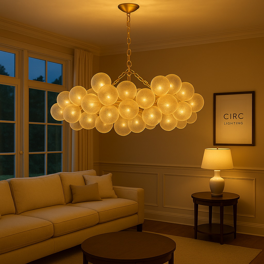 Talia Linear Chandelier 51"