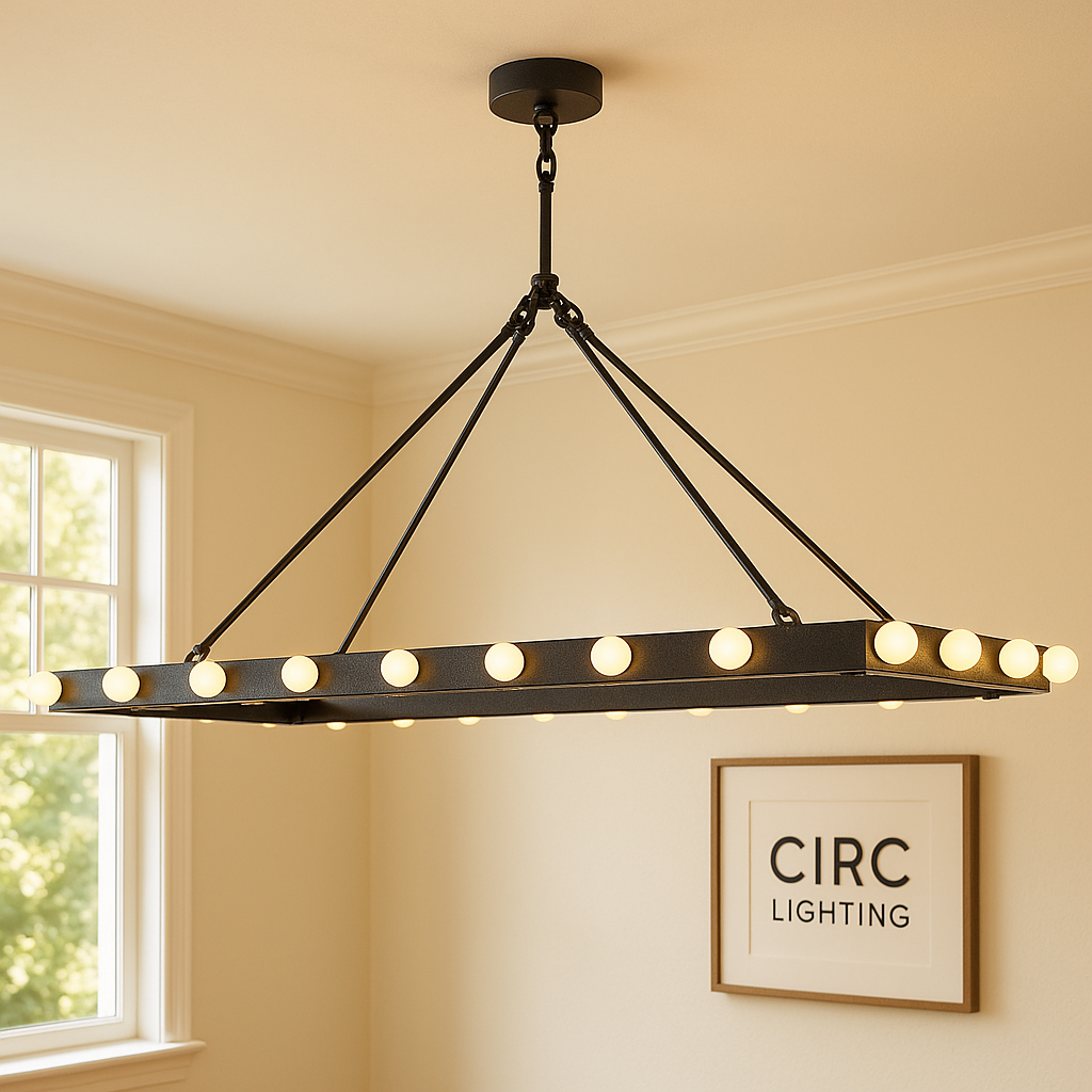 Vitoria Linear Chandelier 54"
