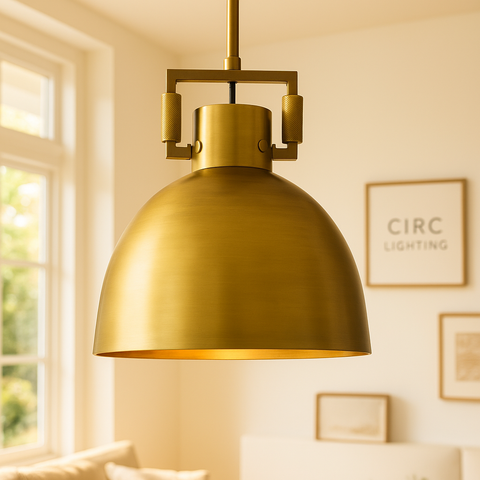 Machinist Metal Cloche Pendant