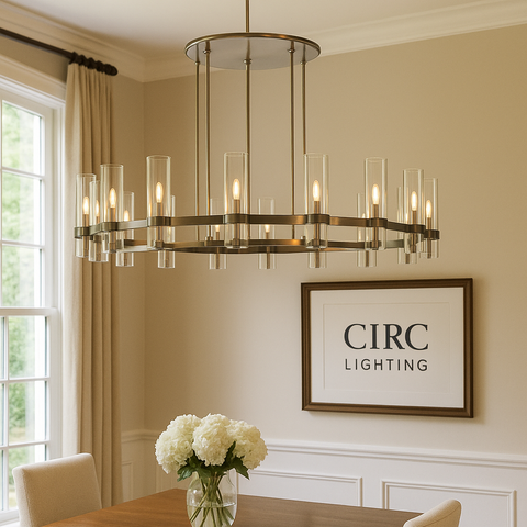 Ravelle Round Chandelier 60"