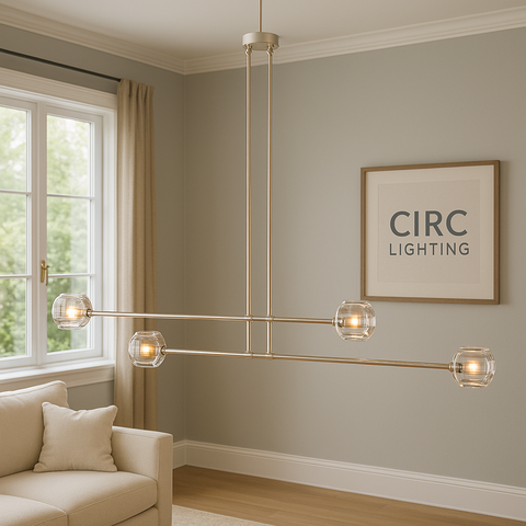 Demaret Mobile Linear Chandelier